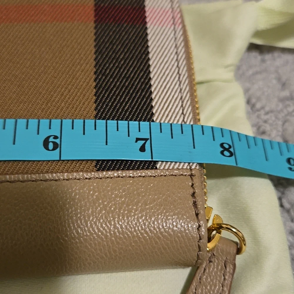Burberry Large Zip Around Wallet NWT